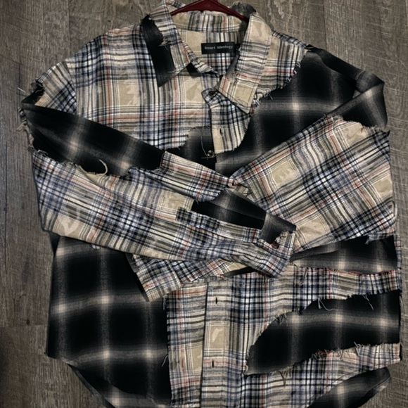 Invert ideology custom work flannel - Picture 2 of 4